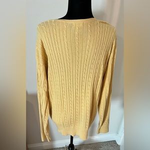 Gently Worn Yellow Sweater